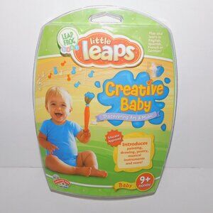 2006 LeapFrog Little Leaps Creative Baby Discovering Art & Music CD New